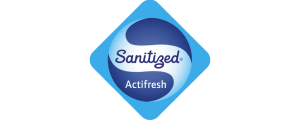 Sanitized Actifresh hygiene treatment logo